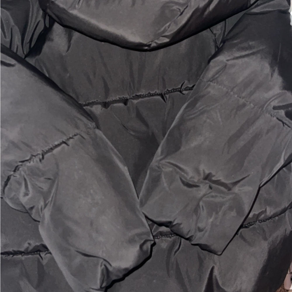 Sleek Black Quilted Jacket